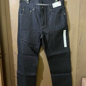 Men's UNIQLO dark wash Jeans